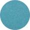 Okrągła, turkusowa nakładka szlifierska, używana do prac szlifierskich na różnych powierzchniach.