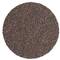 Brązowa, gruboziarnista tarcza szlifierska o strukturyzowanej powierzchni, używana do szlifowania różnych materiałów.