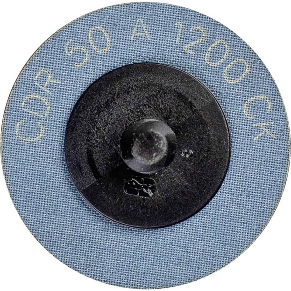 Okrągłe, niebieskie narzędzie szlifierskie z napisem 'CDP 50 A 1200 CK'.
