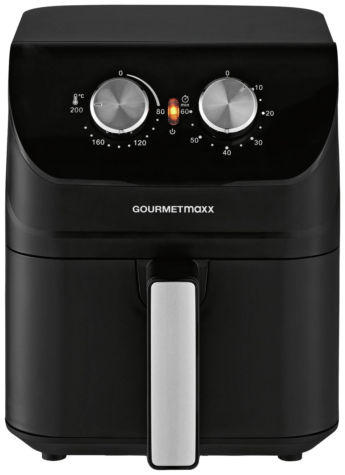 Фритюрниця GourmetMaxx 14578 4 л 1400 Вт корпус Cool-Touch чорний