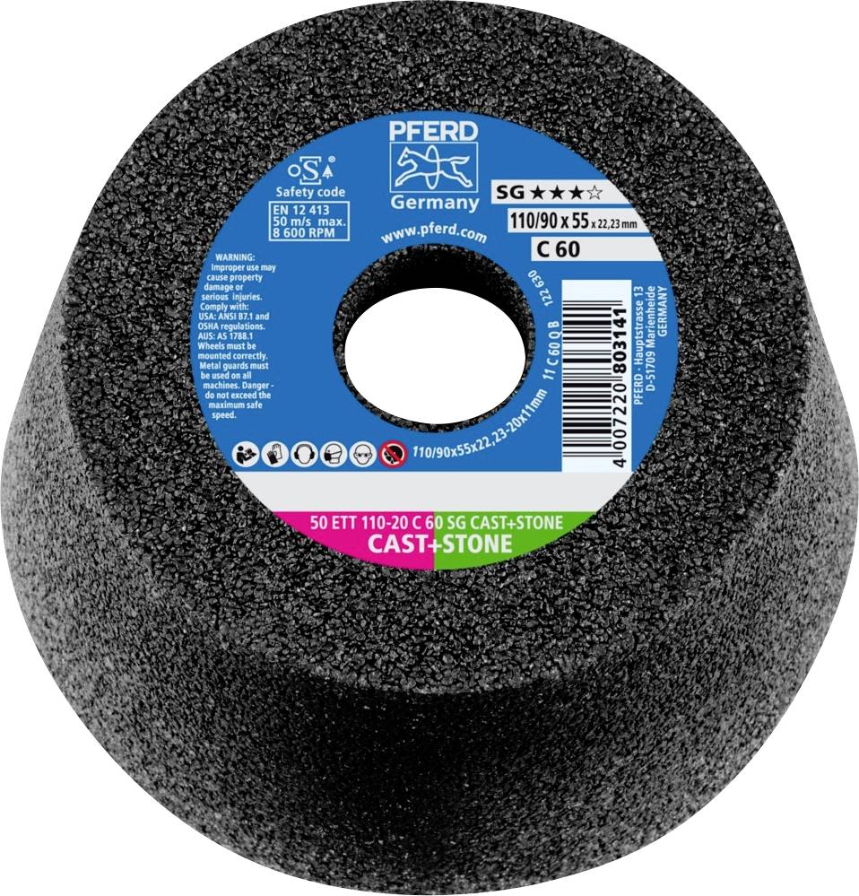 Чашковий круг PFERD TOOLS 63518424 50 ETT 110-20 C 60 SG ЧИПСЬКИЙ КАМІНЬ Ø 110 мм 2 шт.