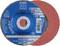 Tarcza szlifierska marki PFERD, model POLIFAN PFF 100 A-COOL 80 SG INOX-ALU, średnica 100 x 16 mm, odpowiednia do stali nierdzewnej.