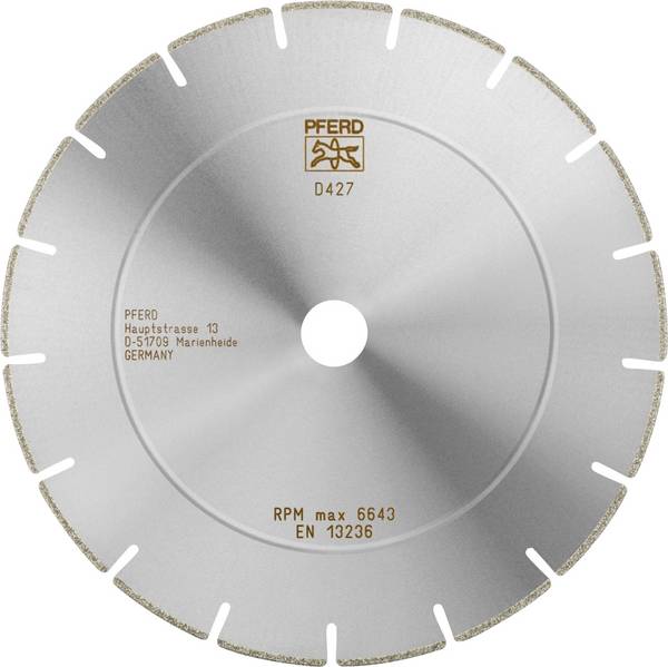 PFERD TOOLS 68423227 D1A1RSS 230-2,5-22,23 D 427 GAS2 Tarcza tnąca diamentowa Średnica 230 mm Średnica otworu 22.23 mm termoutwardzalne, ceramika techniczna 1 szt.