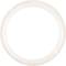 Przezroczysty pasek klejący w kształcie koła z jasnym obrzeżem, odpowiedni do uszczelniania lub pakowania.