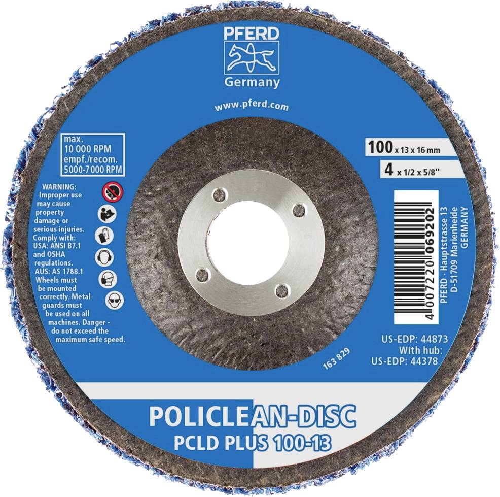 PFERD TOOLS 44692711 Зачисний диск 100 мм 5 шт.