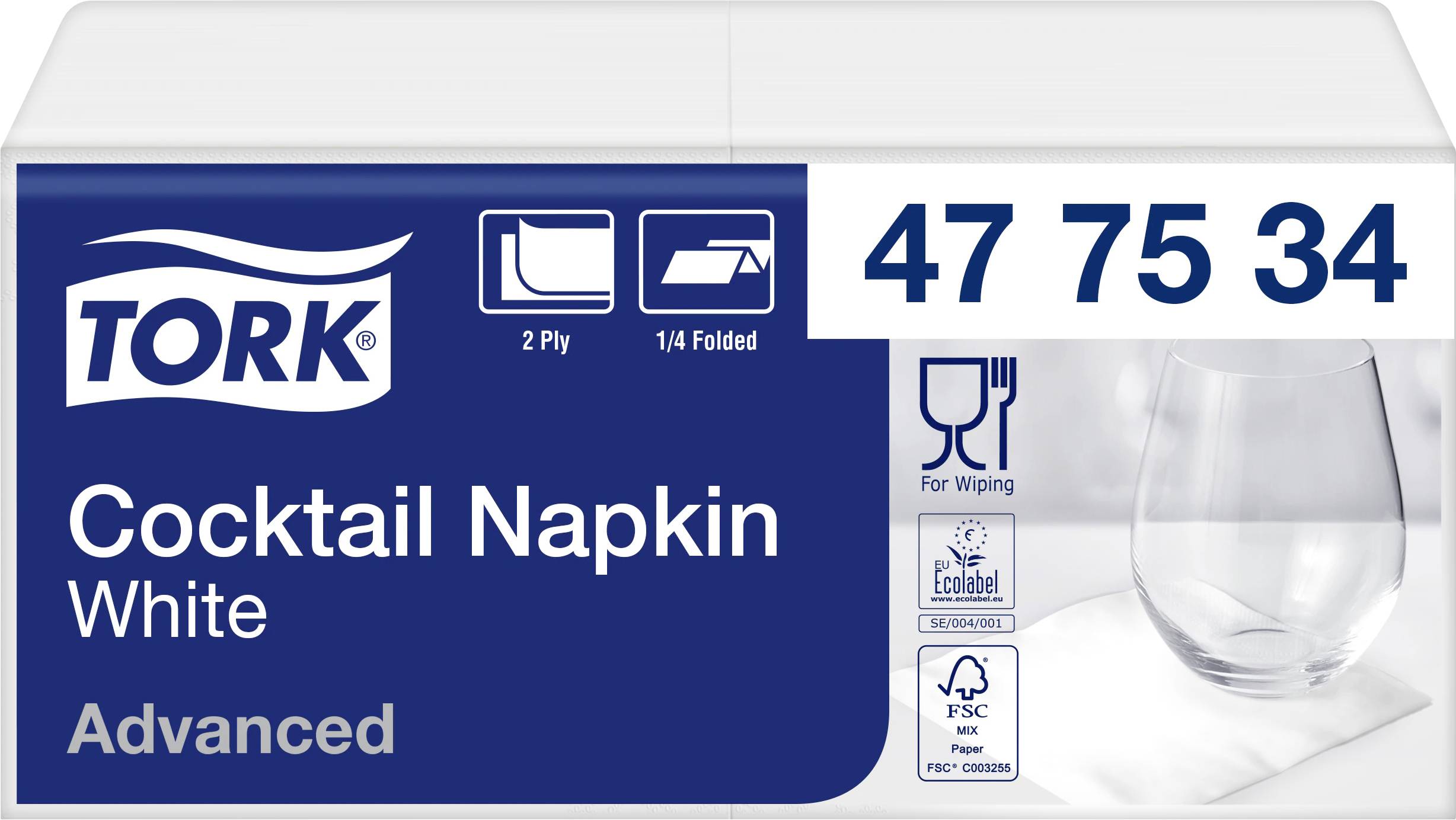Паперові серветки TORK 477534 2400 шт.