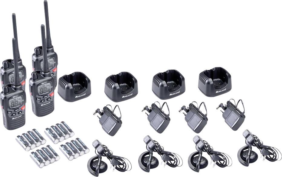 Радіо PMR Midland G9 Pro 4er Kofferset