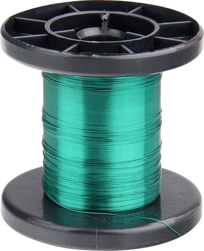 Мідний емальований дріт Donau Elektronik Зовнішній діаметр (включно з ізоляцією) = 0,15 мм 100 м