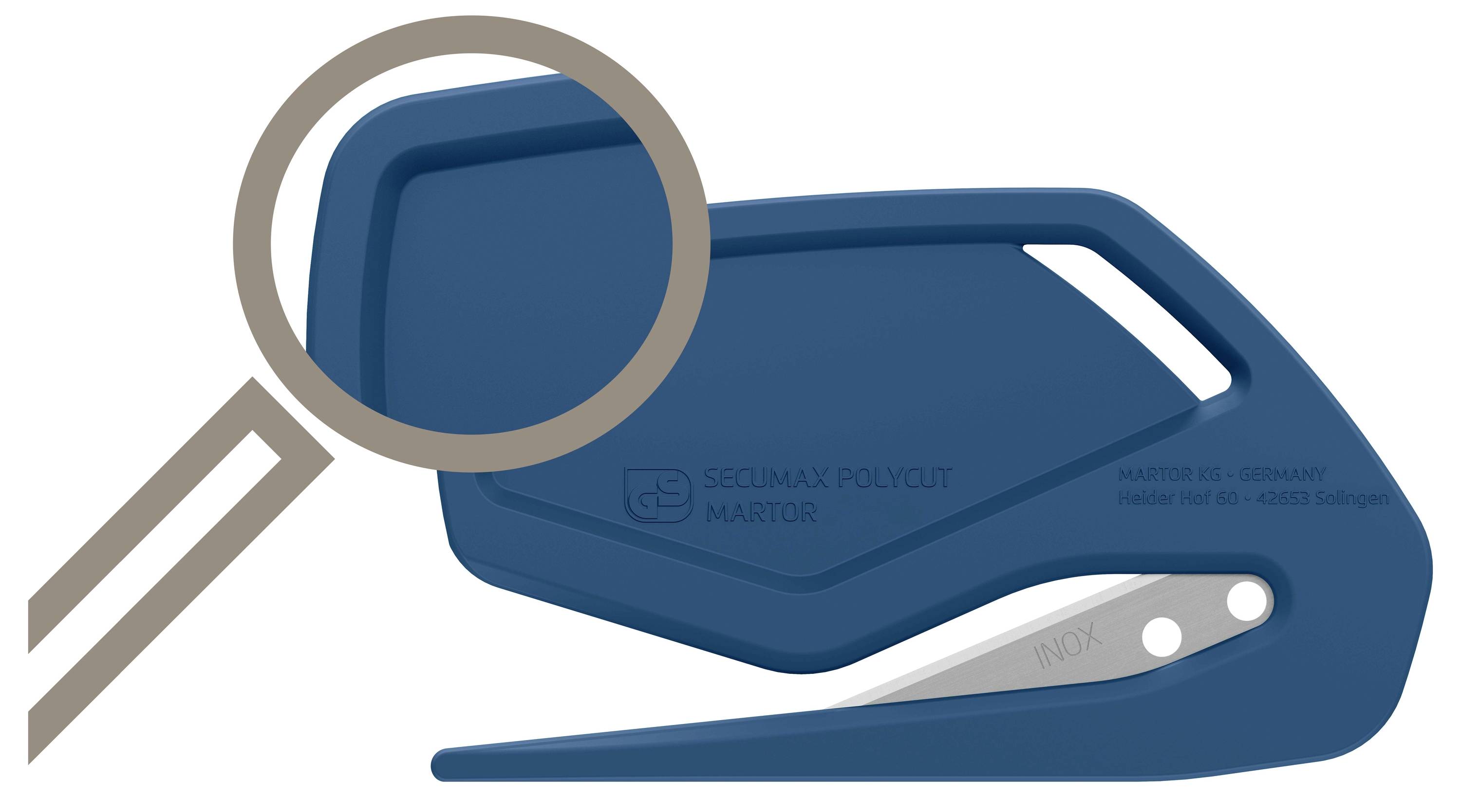 Ніж безпечний SECUMAX POLYCUT MDP MARTOR 8500772.12 10 шт.