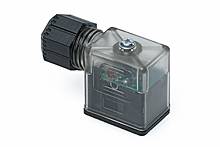 Molex 1212080040 Роз'єм для клапана Molex WOD Industrial Solution, стандарт B, 24 В, IP65, IP67, 1 шт.