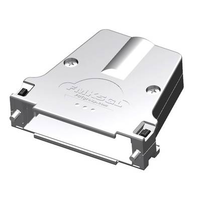 Srebrny elektroniczny element o prostokątnym kształcie z przyłączami po bokach. Na powierzchni wygrawerowany jest napis 'FM, AST, Super Stealth'.