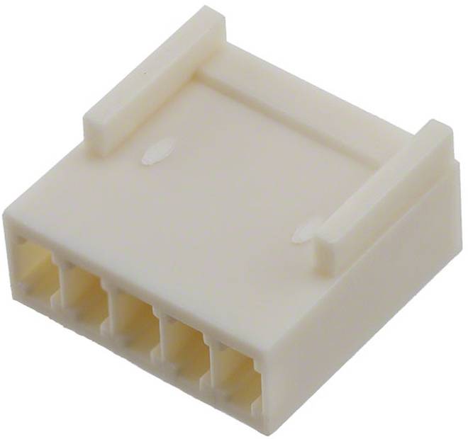 Molex Obudowa złącza pin żeńskiego na kabel Ilość pinów 5 Wymiary siatki: 2.5 mm 22011052 1 szt. torba-0