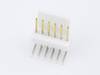 Molex Listwa kołkowa, męska, do wbudowania, standardowa 254 Ilość pinów 6 Wymiary siatki: 2.54 mm 22124062 1 szt. torba