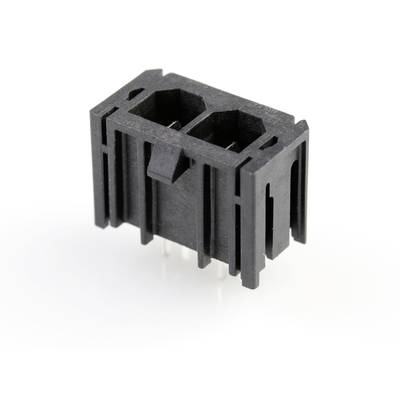 Czarny złącze wielostykowe, używane do połączeń elektrycznych w urządzeniach elektronicznych.