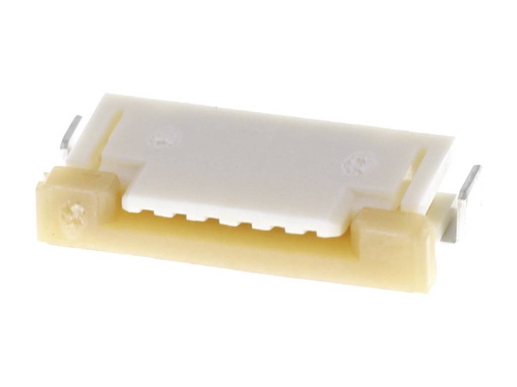 Роз'єм Molex FFC, FPC Кількість контактів 6 Розміри сітки: 1 мм 522070660-1000 1000 шт. стрічки на великому рулоні