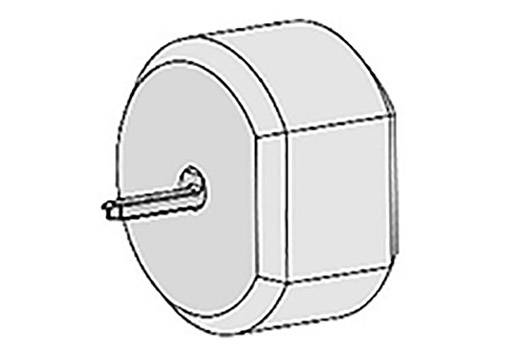 Schematyczny rysunek cylindrycznego obiektu z wystającym pinem po jednej stronie.