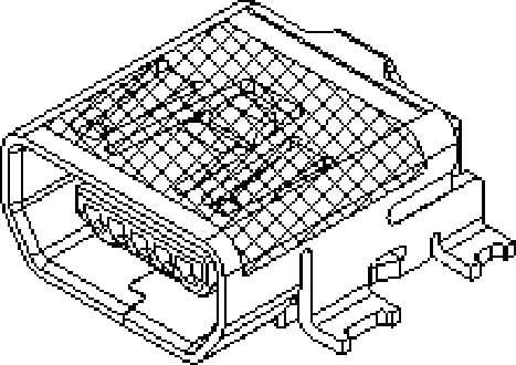 Роз'єм USB Molex MOL Micro Solutions прямий кут 678038020-500 Molex Вміст: 500 шт.