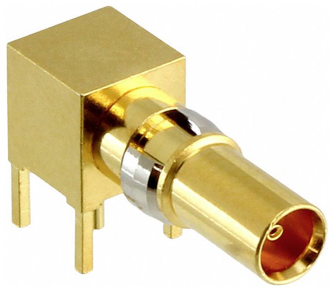 Czarny cylindryczny adapter mocowania obiektywu aparatu fotograficznego z żebrowaną powierzchnią zewnętrzną i żółtą kropką wskaźnika na końcu, używany do bezpiecznego zamocowania obiektywów.