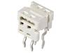 Molex Listwa kołkowa, żeńska, do wbudowania, standardowa Ilość pinów 4 Wymiary siatki: 1.27 mm 905841304 1 szt. tuba
