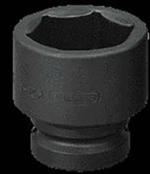 Czarny metalowy klucz nasadowy o kształcie cylindrycznym, odpowiedni do prac mechanicznych lub napraw.