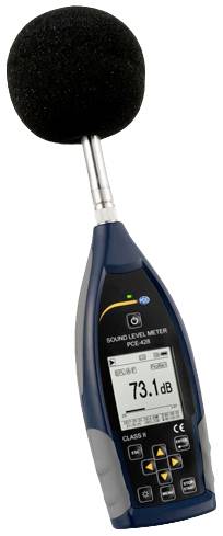 Реєстратор даних децибел PCE Instruments 25 - 136 дБ 20 Гц - 12,5 кГц USB