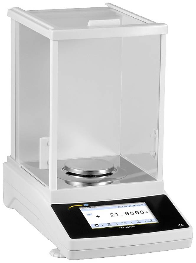 Прецизійна шкала PCE Instruments PCE-ABT 220, макс. діапазон вимірювання: 220 г