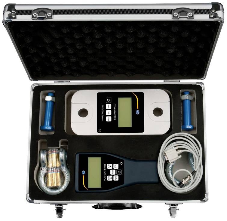 Кранові ваги PCE Instruments, максимальний діапазон вимірювання 3000 кг, з живленням від батареї, металеві