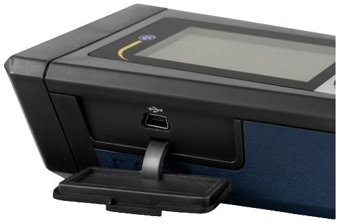 Urządzenie z portem USB. Posiada wyświetlacz i jest używane do celów pomiarowych lub kalibracyjnych.