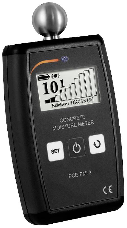 Higrometr do materiałów budowlanych PCE Instruments nieinwazyjny