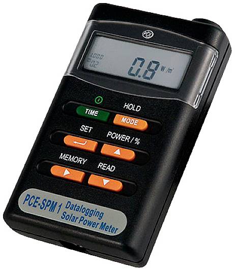 Фотоелектричний вимірювач PCE Instruments PCE-SPM 1 0 - 2000 Вт/м²