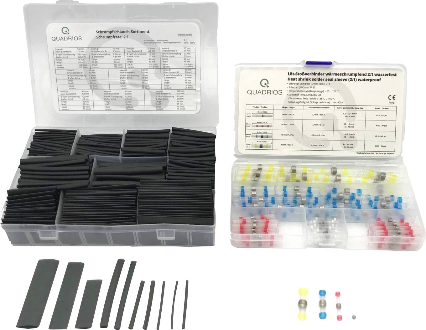 Стиковий з'єднувач Quadrios 2107C406 2107C406, повністю ізольований, 0,25 - 6 мм², 920 шт.