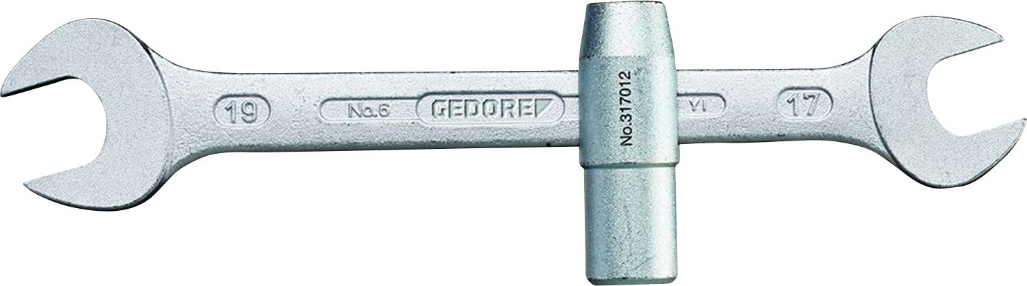 Gedore 4509360 317000 Klucz płaski podwójny Rozmiar klucza (metryczny) (tylko do tytułu) 17 - 19 mm