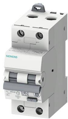 Диференціальний автоматичний вимикач Siemens 5SU13266FP16, 2-контактний, 16 A, 0,03 A