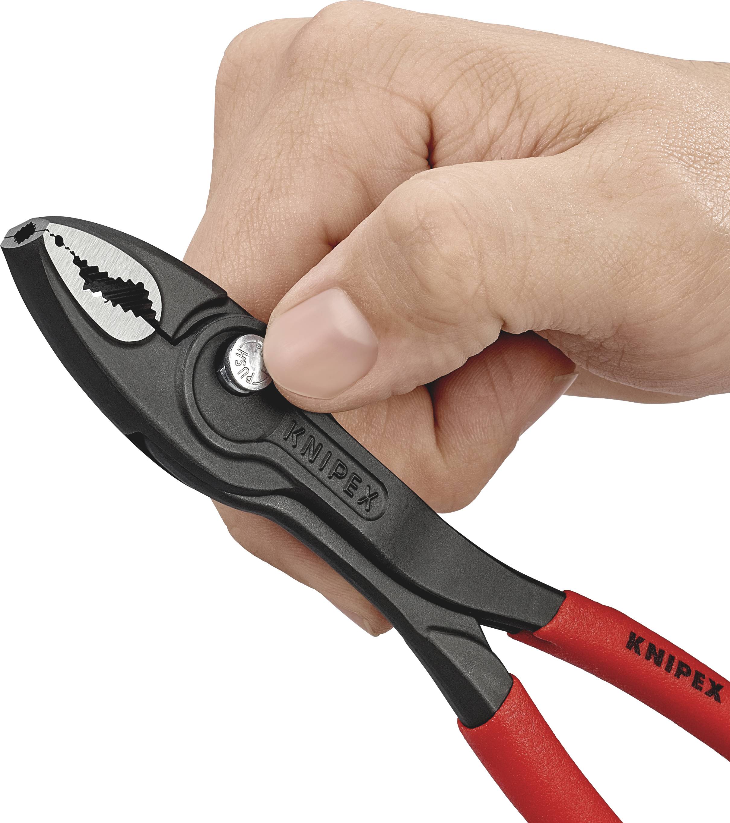Плоскогубці Knipex 82 01 200 з хром-ванадієвої сталі 200 мм