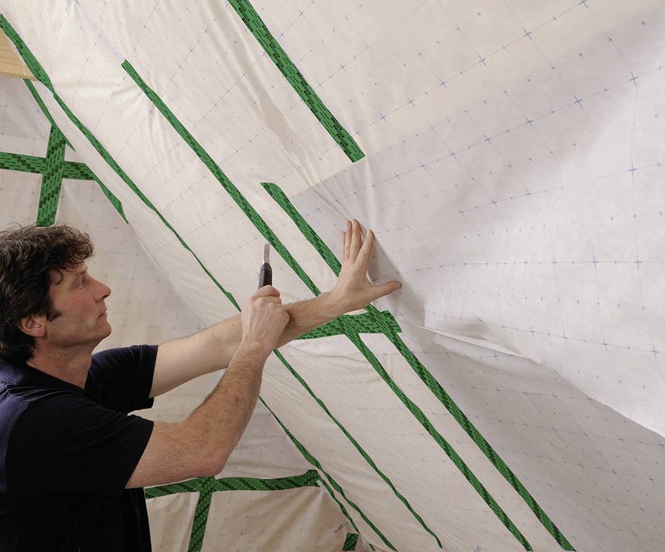 Пароізоляційна стрічка tesa 60077 (Д x Ш) 25 м x 50 мм 25 м 1 шт.