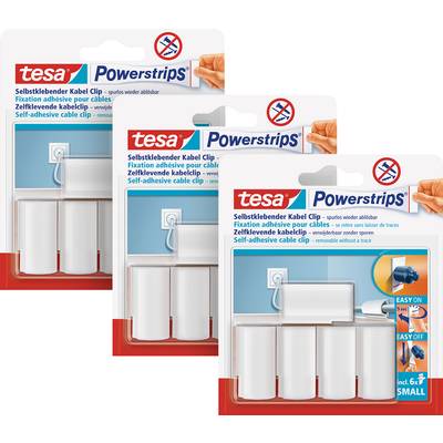 Klips samoprzylepny tesa POWERSTRIPS® 58035-00500-01 15 szt.
