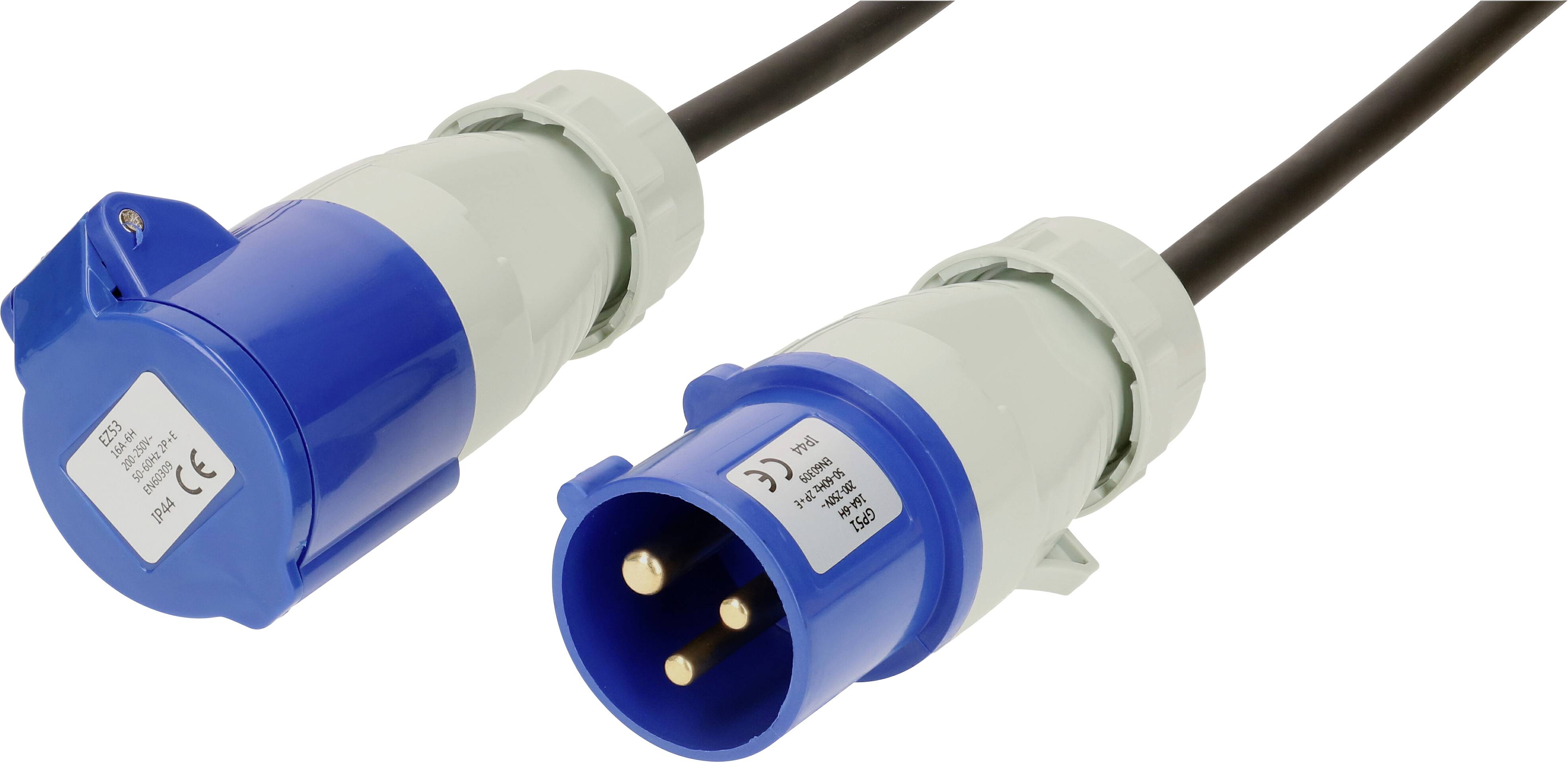 Подовжувач Max Hauri 162413, H07RN-F 3G 1,5 мм², 230 В, 16 А, 15,00 м