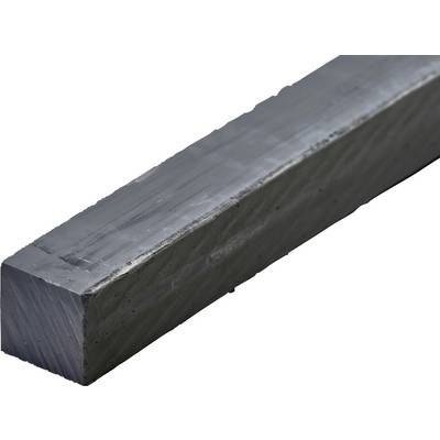 Prostokątny pręt aluminiowy w zbliżeniu, prezentujący gładką, błyszczącą powierzchnię.