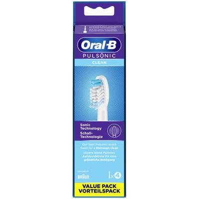 Oral-B Pulsonic Clean Końcówki wymienne do szczoteczek do zębów 4 szt. biały