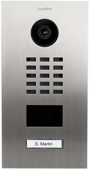 DoorBird D2101V Wideodomofon IP LAN Jednostka zewnętrzna stal szlachetna V2A (szczotkowana)