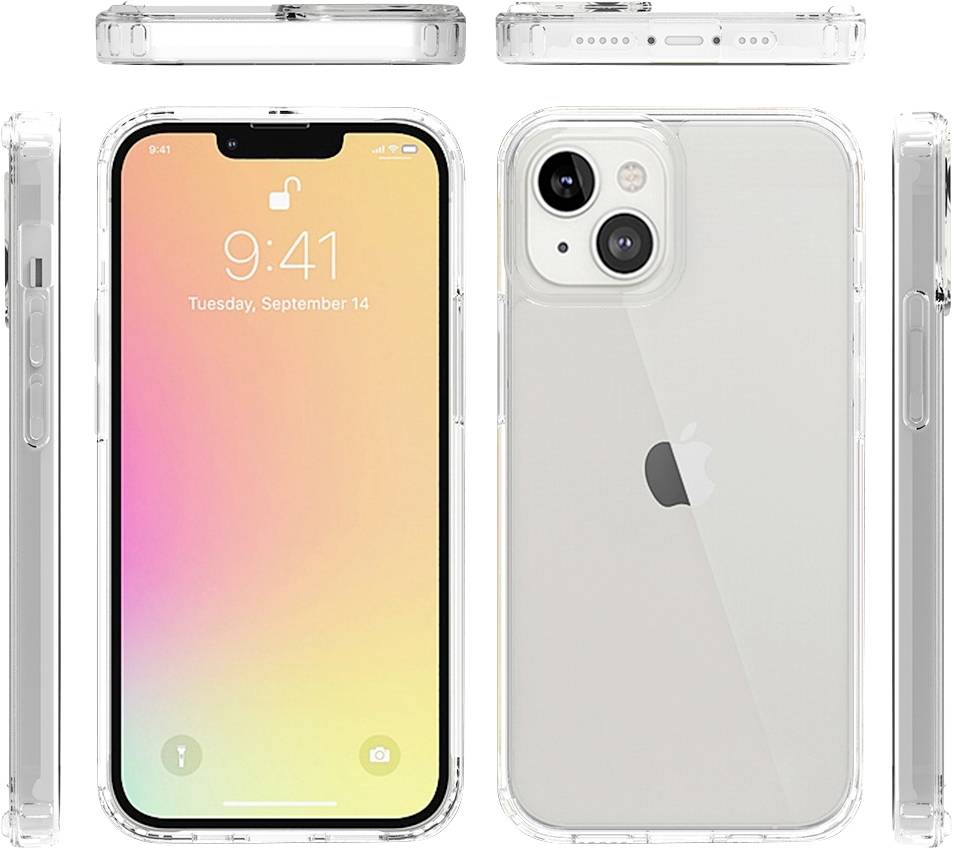 Чохол JT Berlin Pankow для Apple iPhone 13, прозорий, ударостійкий, з бездротовою зарядкою, 10799