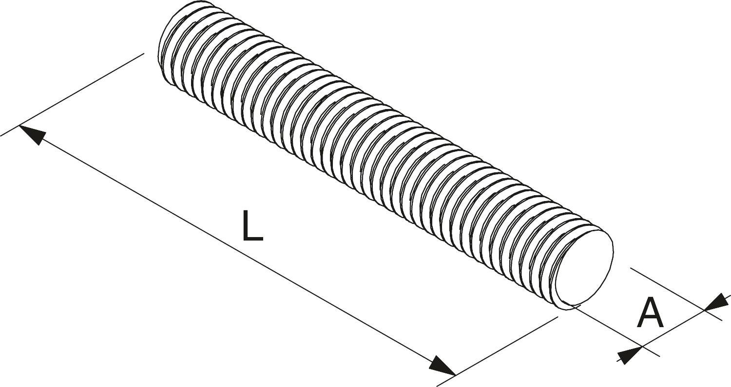 Різьбовий штифт Fischer 559701, 50 шт.