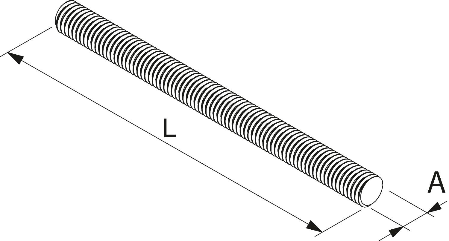 Різьбовий штифт Fischer 559701, 50 шт.