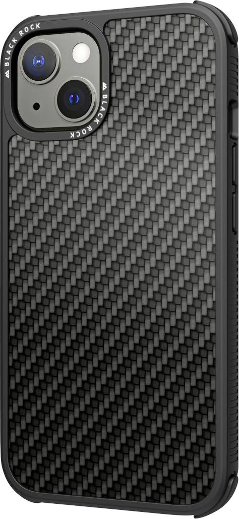 Чохол Black Rock Robust Real Carbon для Apple iPhone 13 чорний 1170RRC02
