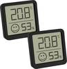 TFA Dostmann 2-pack Termohigrometr czarny