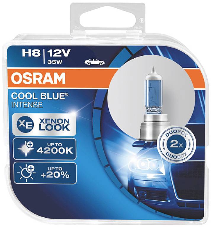 Osram Automotive 4062172387750 Żarówki halogenowe COOL BLUE® INTENSE H8 35 W 12 V