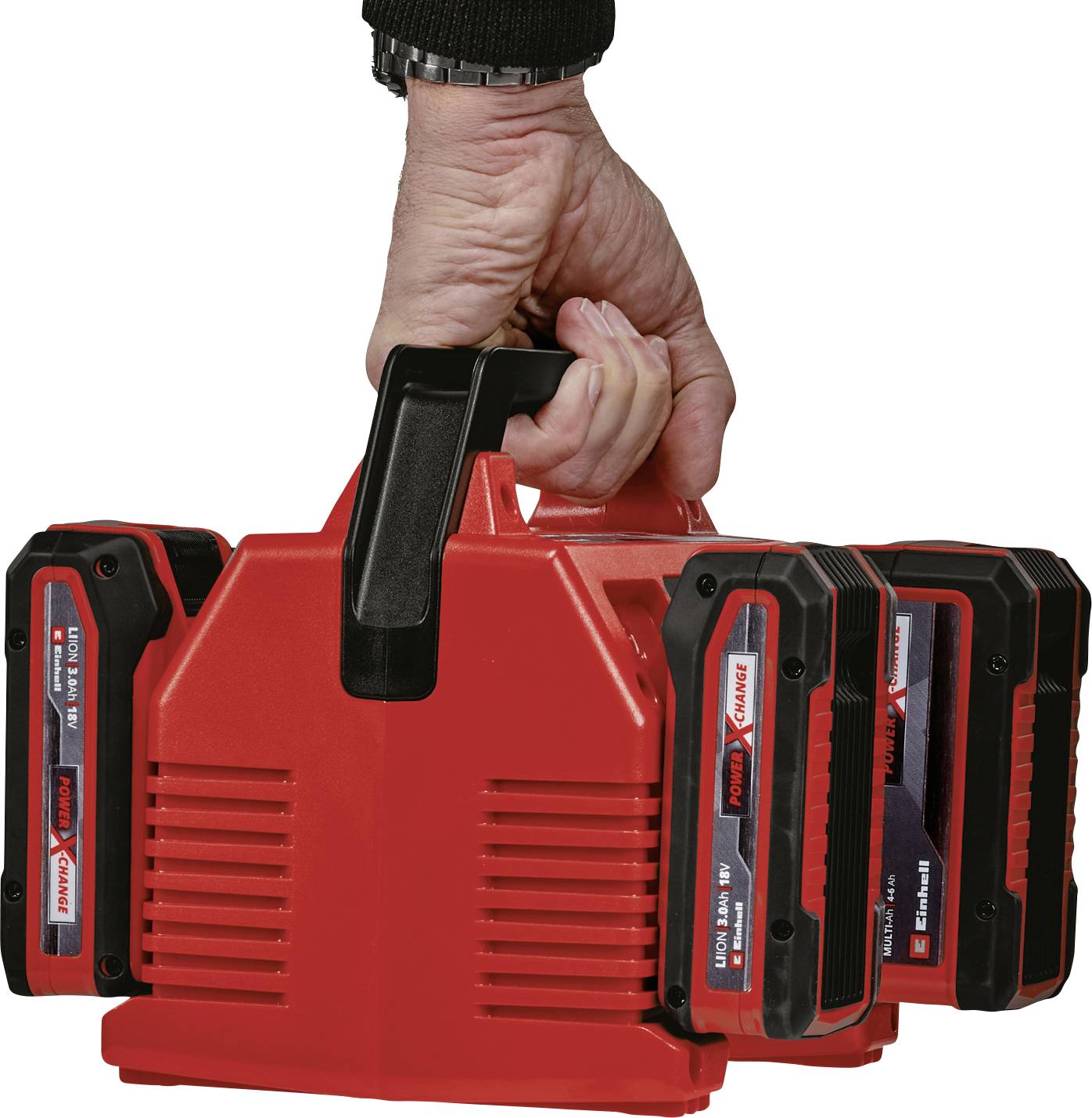 Швидкозарядний пристрій Einhell Power X-Quattrocharger 4512102