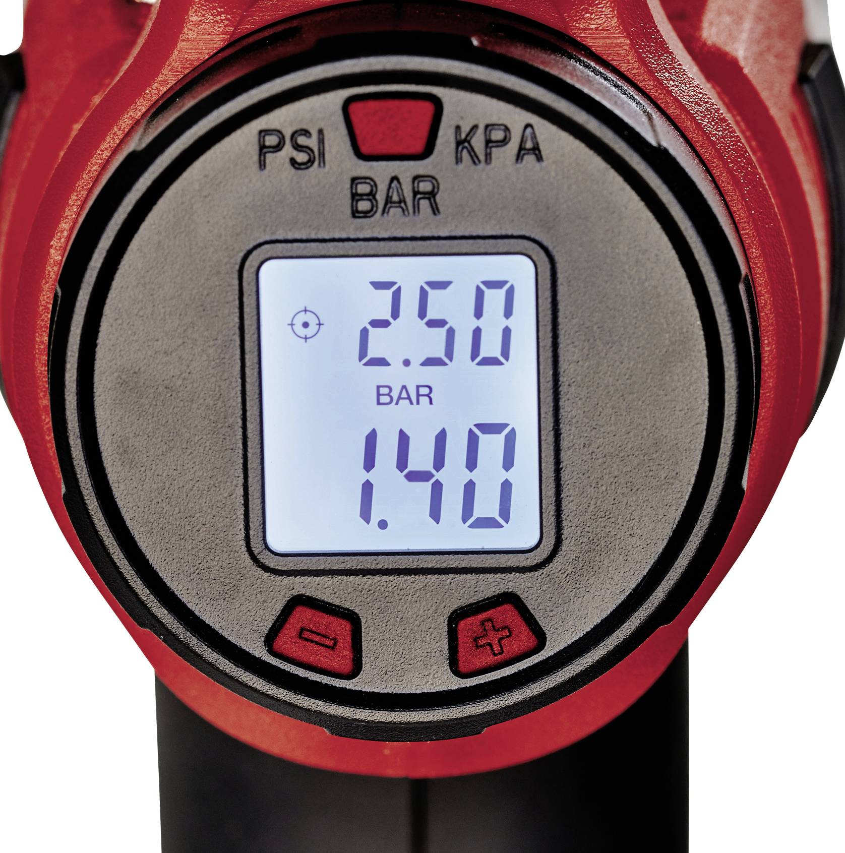 Акумуляторний компресор Einhell 2071010 CE-CC 18 Li-Solo Power X-Change, цифровий дисплей 11 бар, автоматичне вимкнення