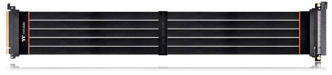 Thermaltake PCIe Riser Cable PCIe 4.0 PCIe x16 Plug, PCIe x16 Slot 0.60 m Black AC-059-CO1OTN-C1