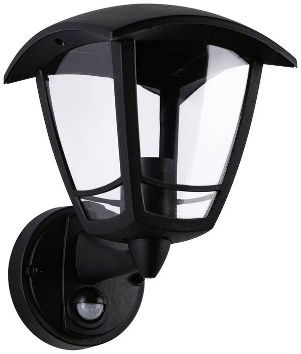 <br>  Paulmann<br>  <br>  94647<br>  Zewnętrzna lampa ścienna z czujnikiem ruchu<br>  <br>  LED<br>  E-27<br>  <br>  czarny<br>